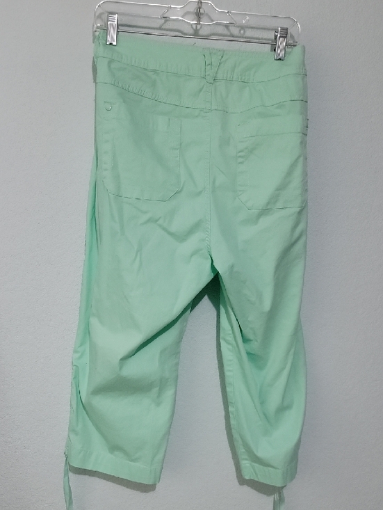 Gloria Vanderbilt Mint Green Capris - Picture 6 of 7